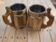 Wooden chiseled mug (0,5 l) (1) - 1