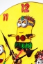Wall clock “Minions” (d=25) (1) - 2