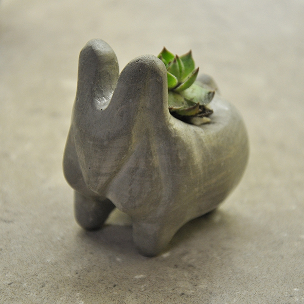 Betonvase „Häschen“ (1) - 504 Betonvase „Häschen“ (1) - 504
