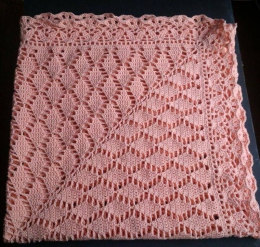 Crochet baby blanket "Gladness" (1)